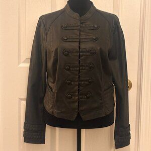 White House Black Market Band-Style Jacket – Size 14